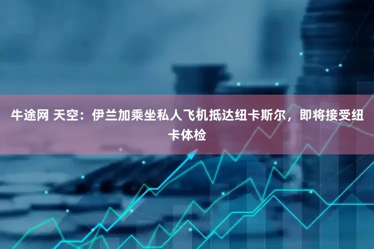 牛途网 天空：伊兰加乘坐私人飞机抵达纽卡斯尔，即将接受纽卡体检