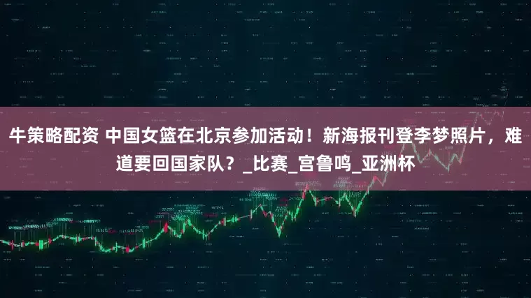 牛策略配资 中国女篮在北京参加活动！新海报刊登李梦照片，难道要回国家队？_比赛_宫鲁鸣_亚洲杯