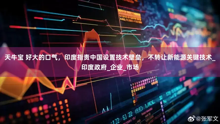 天牛宝 好大的口气，印度指责中国设置技术壁垒，不转让新能源关键技术_印度政府_企业_市场